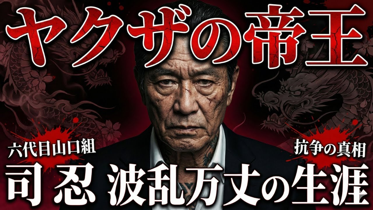 【ヤクザの帝王】司忍の波乱万丈な生涯！山口組六代目が歩んだ闇の道