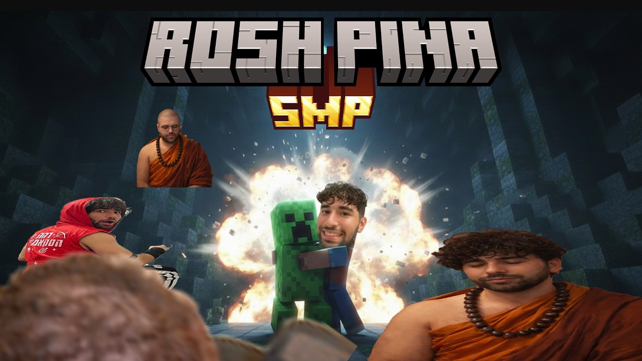 לייב - שרת מיינקראפט של יוצרי תוכן עם שו ועוד?!?! (ראש פינה SMP)