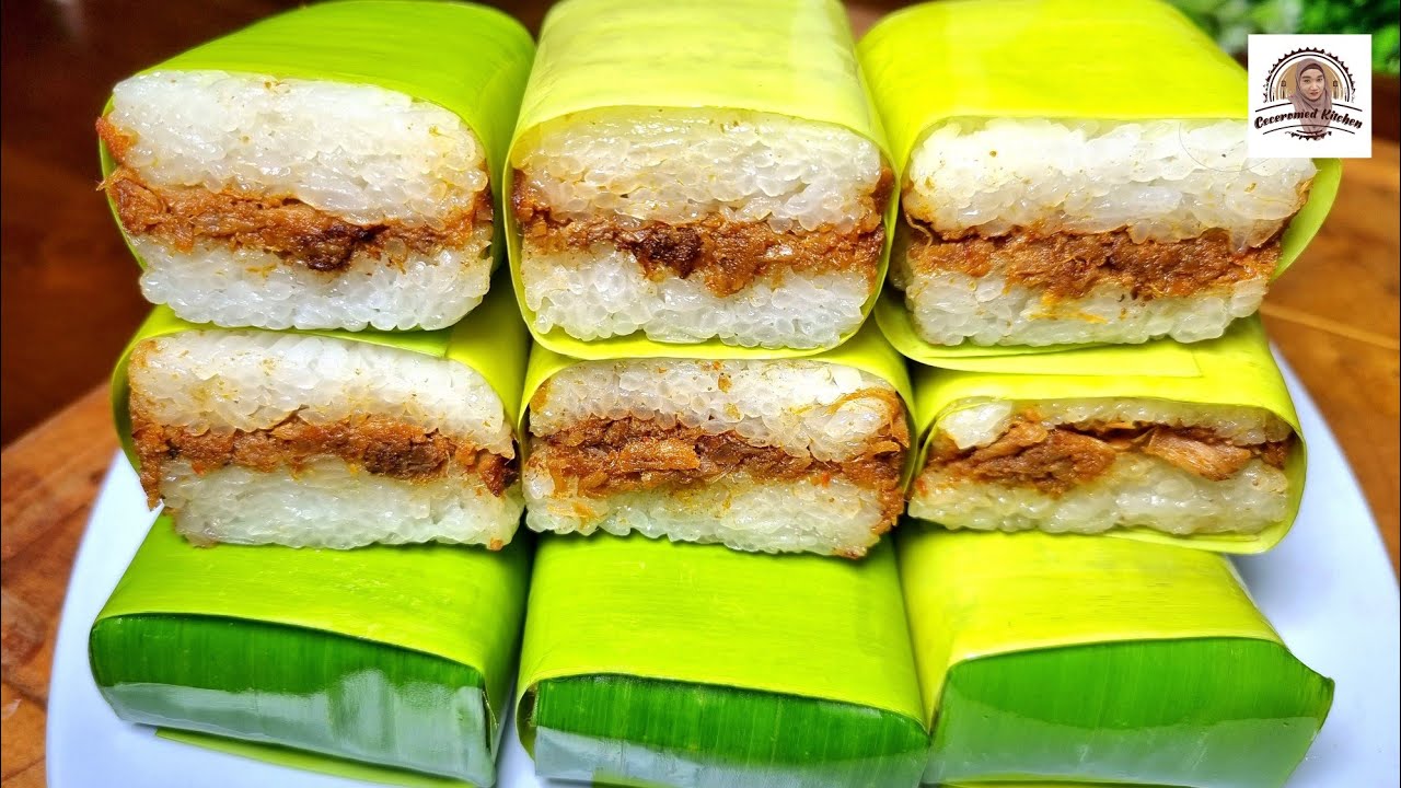 Lemper Isi Rendang Daging Sapi. lni Sih Lemper Sultan.