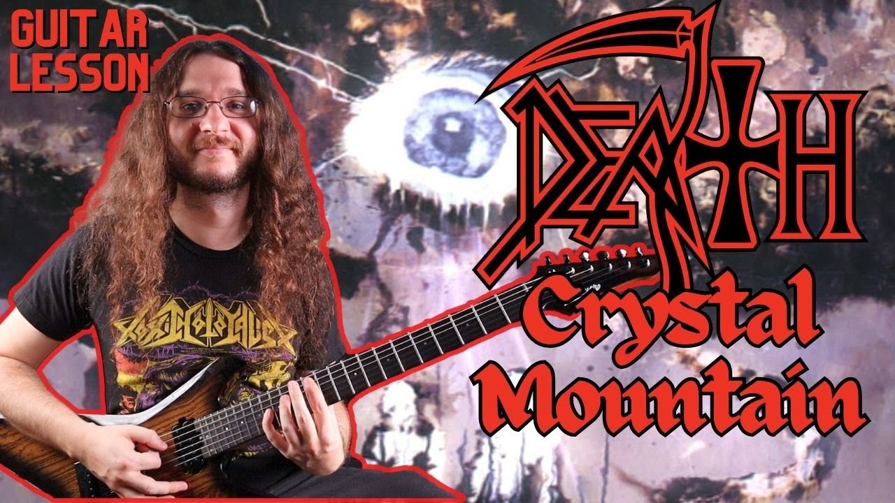 Crystal Mountain - Death Guitar Lesson (with Tabs)