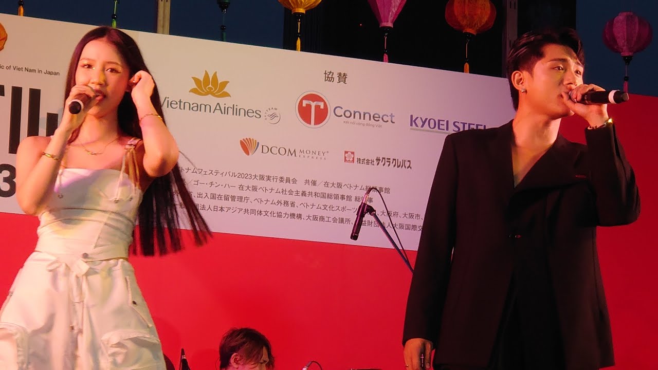 AMEE, GREY D  -LOVE VIETNAM SHOW-  大阪ベトナムフェスティバル 2023 lễ hội Việt Nam 2023 Osaka