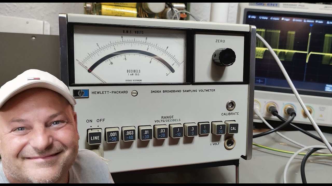 HP 3406A Broadband Sampling Voltmeter 1979