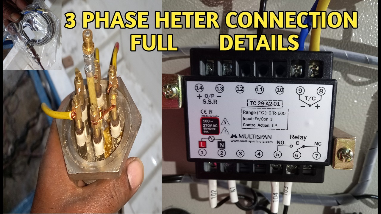 WATER HEATER CONNECTION//GEYSER CONNECTION