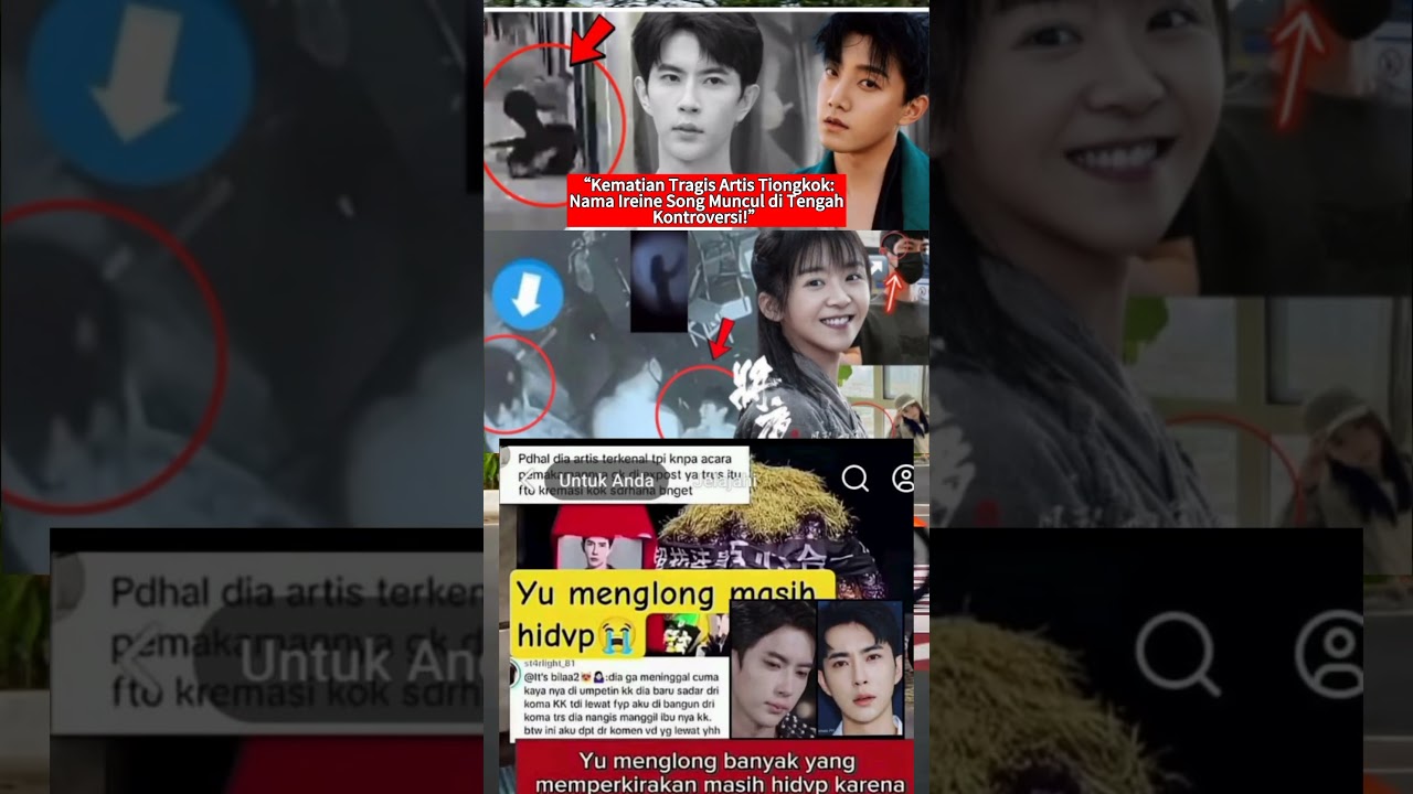 Ireine Song's name has emerged in connection with the tragic deaths of two actors, YML & Kimi Qiao.