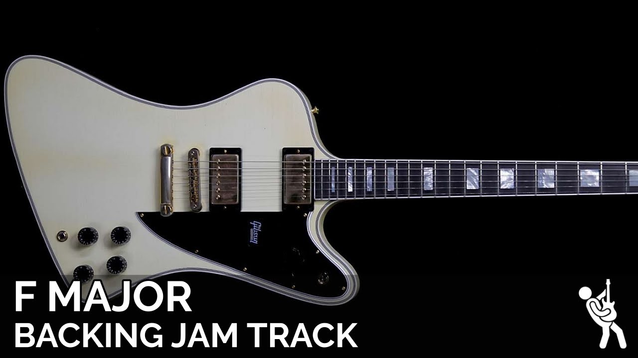 blink-182 Inspired Fast Pop Punk Guitar Backing Track Jam in F Major / D Minor | 195 BPM