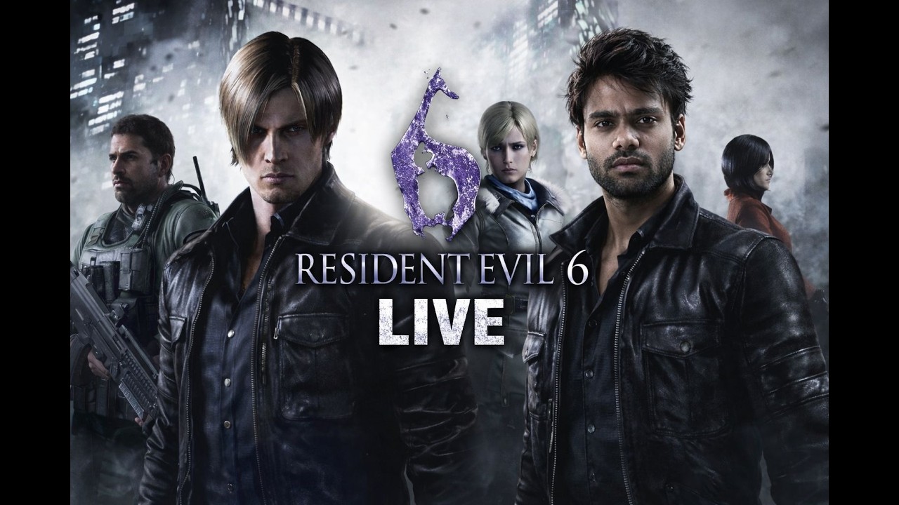 LIVE | Resident Evil 6  | PLAYING each resident evil game before RE9