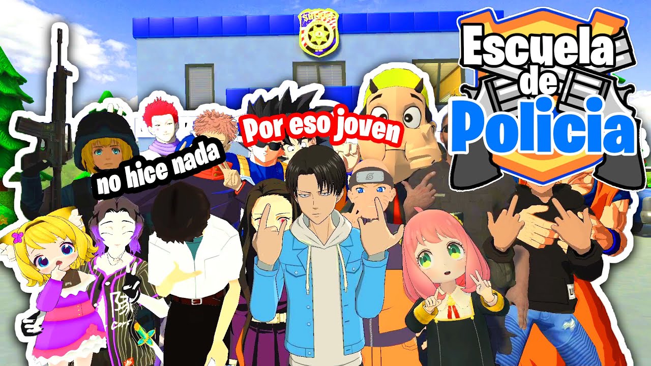 La Escuela de Policias con Levi | VRCHAT