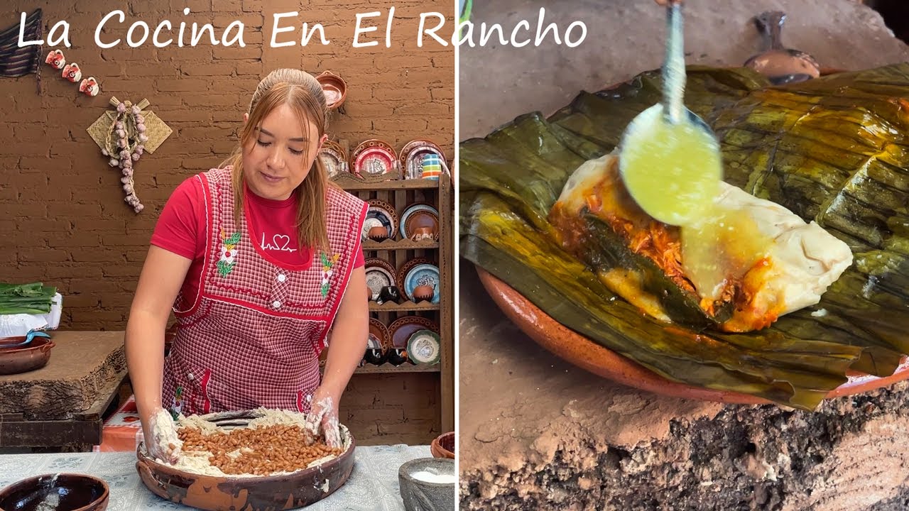 Tamales de Masa De Frijol FÁCILES La Cocina En El Rancho