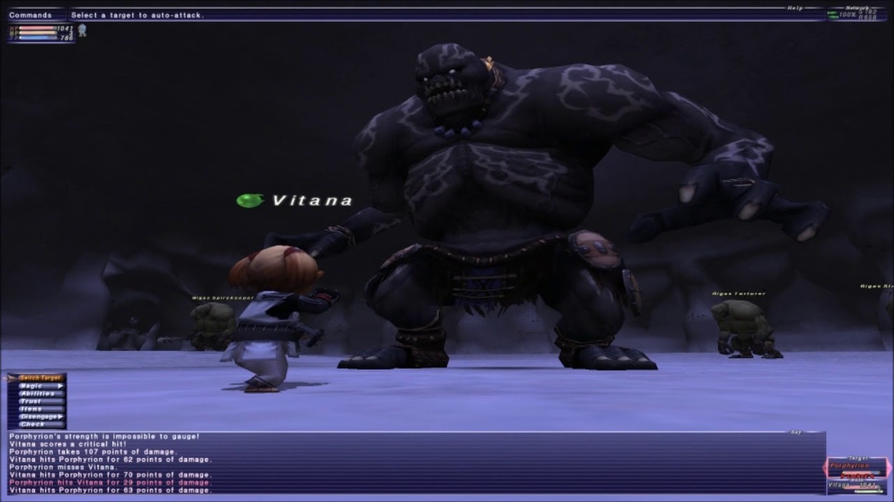 FFXI | Porphyrion (Delkfutt Key)