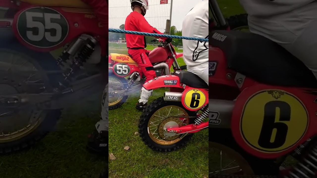 2 Stroke Vintage 😍🔉 #vintage #2stroke #moto #dirtbike #motocross