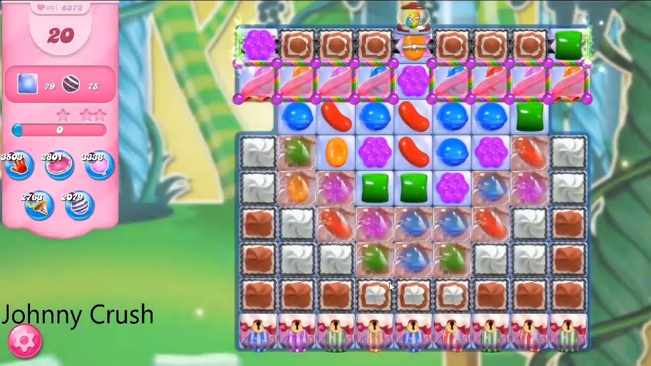 Candy Crush Saga LEVEL 6372 NO BOOSTERS (third version)