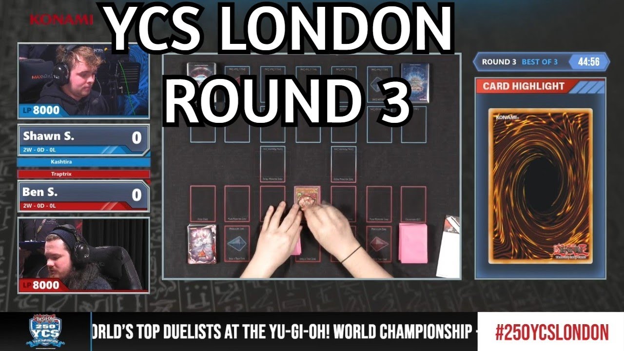 YCS London Round 3 Traptrix Vs Kashtira