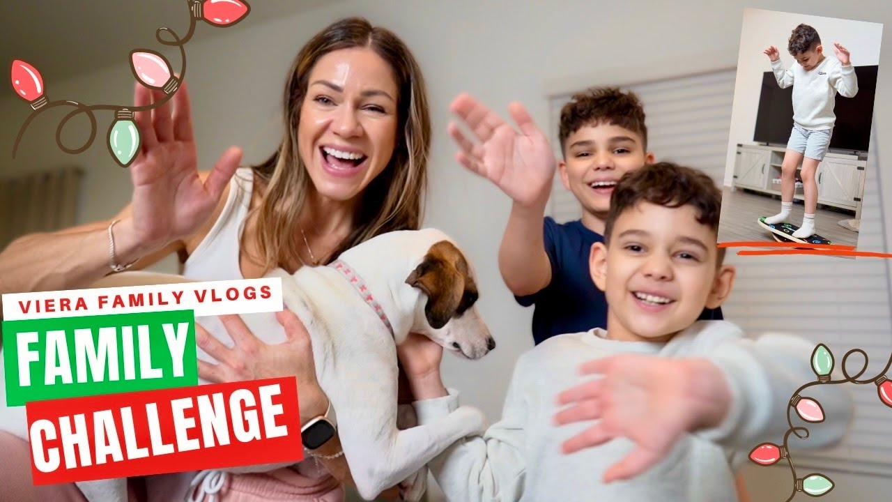 Family Christmas Vlog | New Amazon Find & Holiday Games!