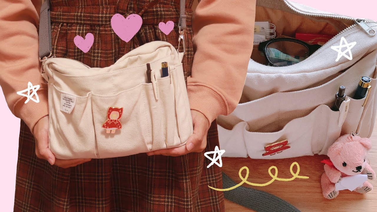 What’s Inside My Delfonics Carrying Bag (M Size) 💕 | Rainbowholic