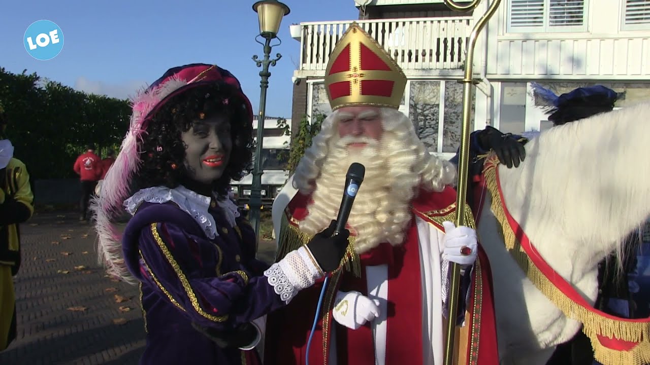 Aankomst Sint Nicolaas in Coronatijd Elburg 2021