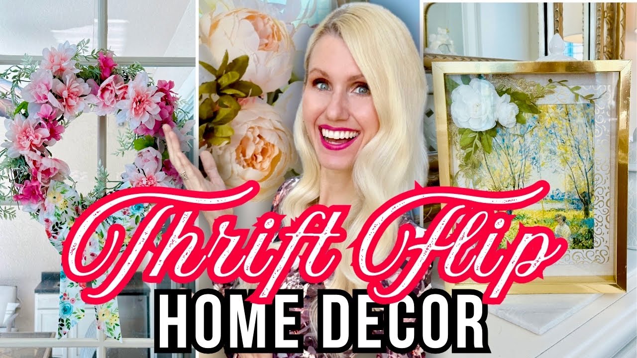 *THRIFT STORE STEALS* FLIPPING THRIFTED FINDS Into STUNNING HOME DECOR!