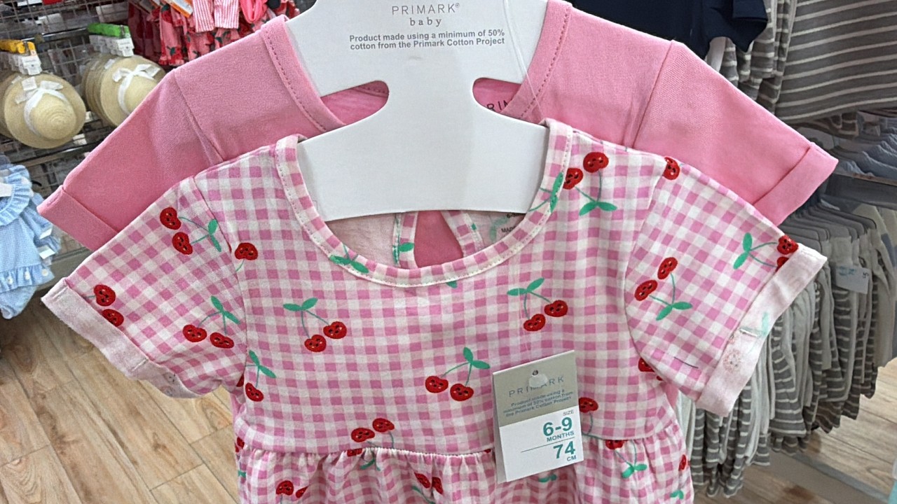 Новая весенне-летняя коллекция детских товаров для девочек от Primark - апрель 2026 года.