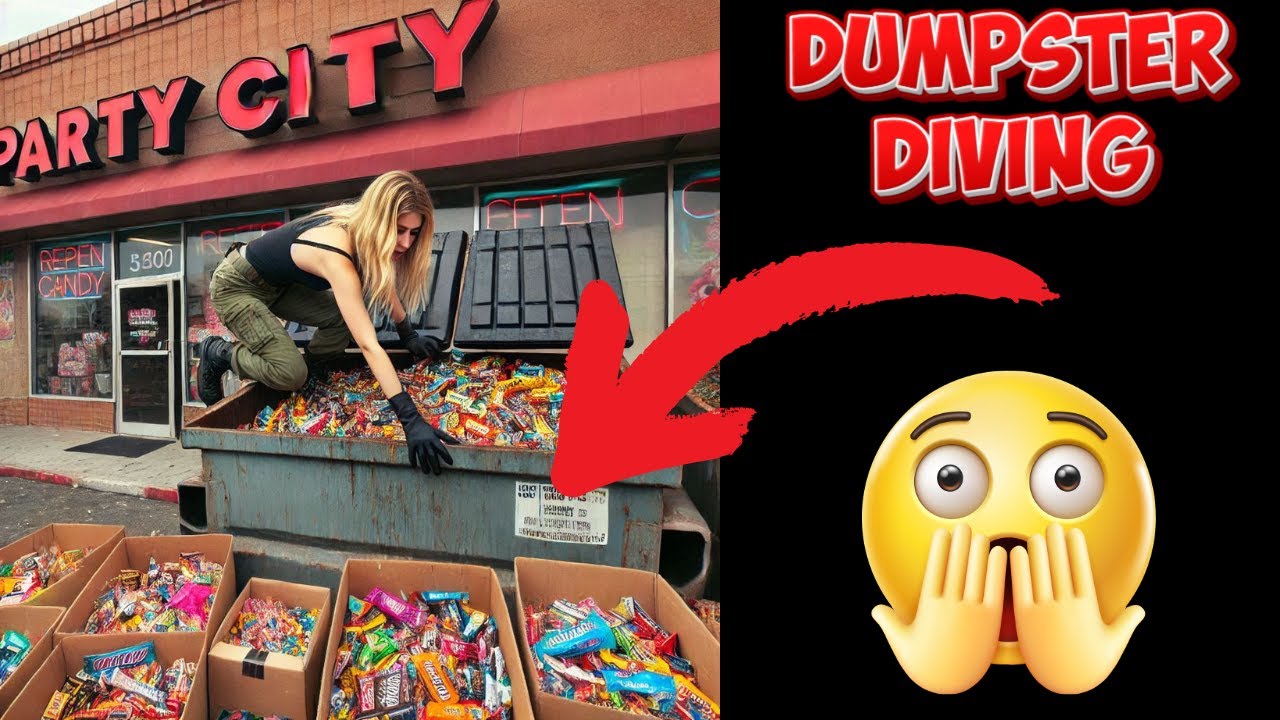 Here's Why It's A Good Idea To Dumpster Dive!  Diving In A Big City