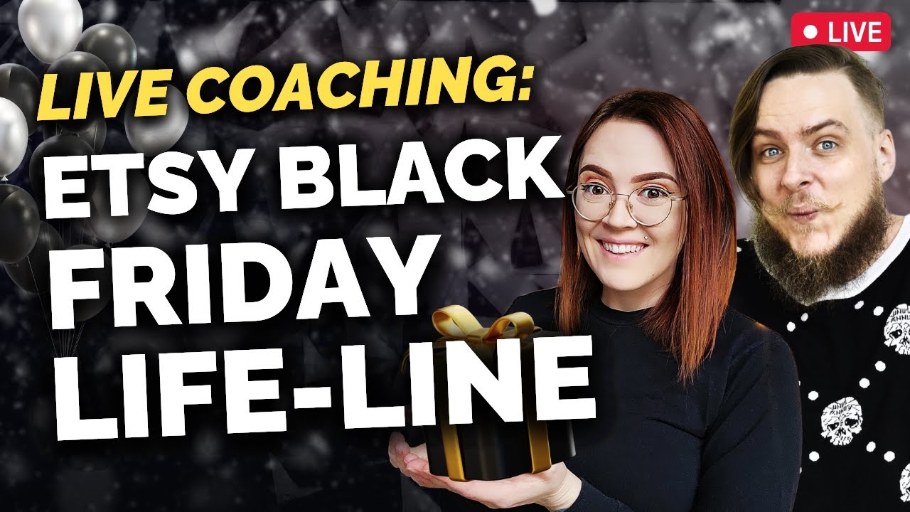 Live Etsy Coaching for Black Friday - The Friday Bean Coffee Meet