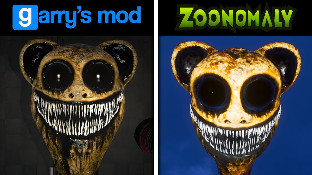 Monster Bear in Zoonomaly VS Garry's Mod