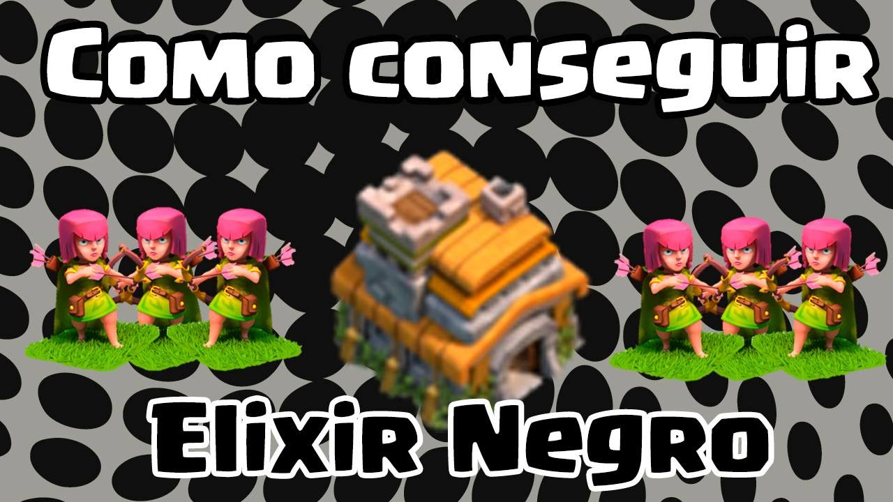 Clash of Clans - Como conseguir Elixir Negro no centro de vila 7 !