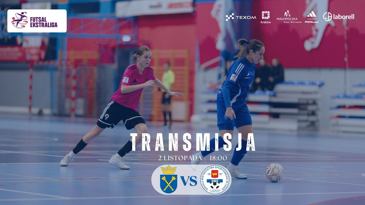 Ekstraliga Futsalu Kobiet: Uniwersytet Jagielloński - UKS SMS Ł&oacute;dź