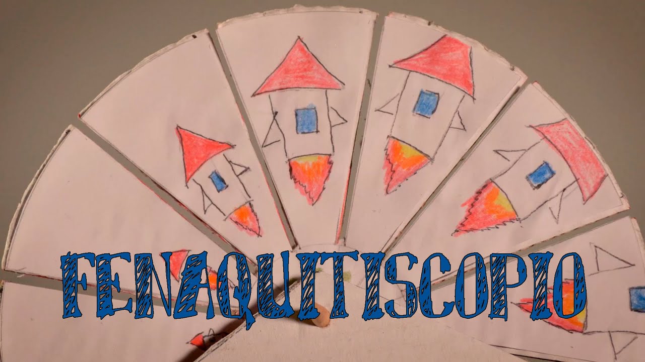 ¿Cómo hacer un juguete óptico?: Fenaquitiscopio