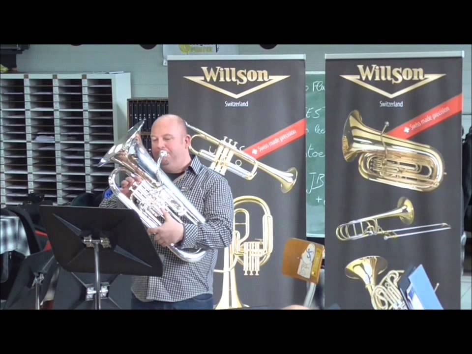 3e deel Caprice, R. Woodfield. Kobus Verheij, Willson Euphonium Clinic. 24-01-2015 Oplinter