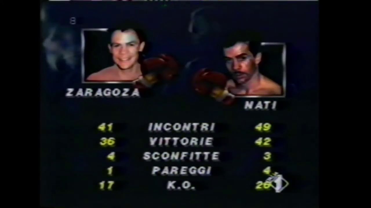 Daniel Zaragoza vs Valerio Nati (Italia 1)