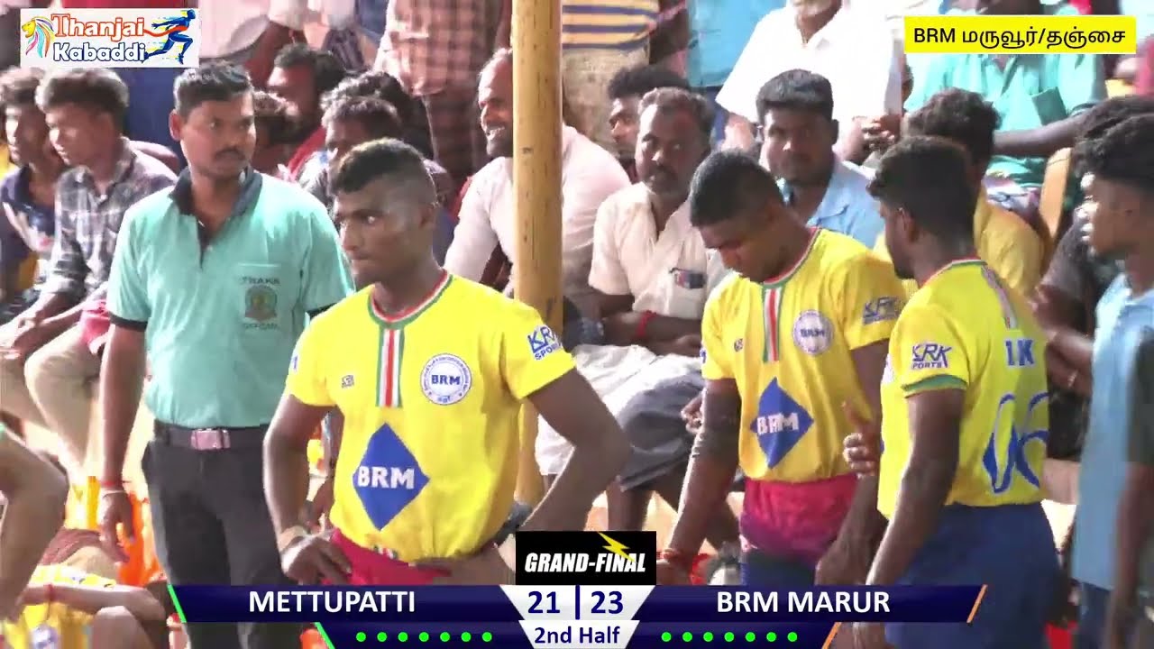 GRAND FINAL |   METTUPATTI vs BRM MARUR | STATE LEVEL  KABADDI MATCH 2023