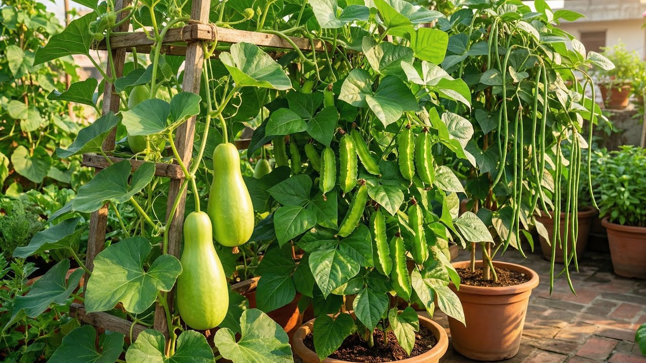 மாடித்தோட்டத்தில் அசத்தலான அறுவடை | | Harvest In Our Terrace Garden | | Trending | | Gardening