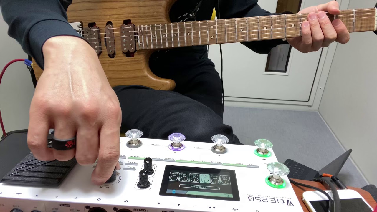 Mooer GE250 クランチサウンド