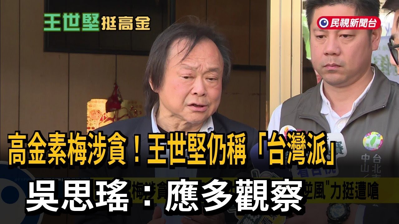 稱高金「台灣派」惹議！ 王世堅：原住民不是台灣派嗎？－民視新聞