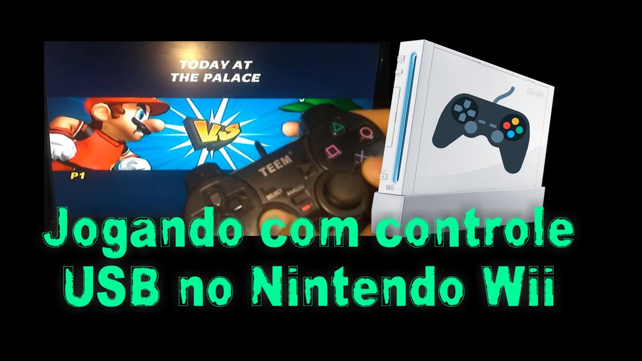 Como jogar com controle USB no Nintendo Wii