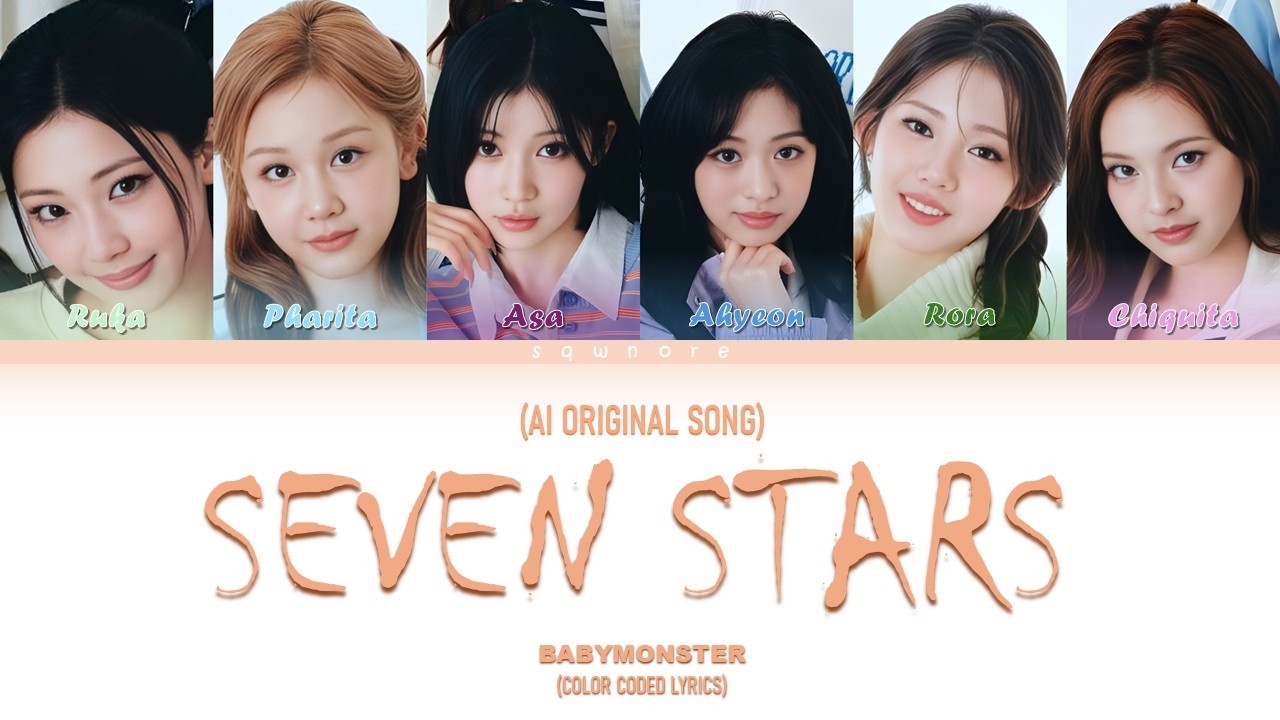 I miss Rami, so I ask AI to make a song for her - SEVEN STARS by BABYMONSTER