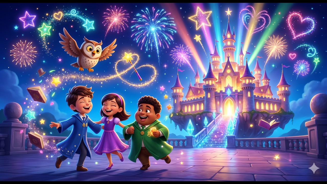 The Little Magic Academy ✨ | Magical Adventure for Kids | 3D Animated Cartoon