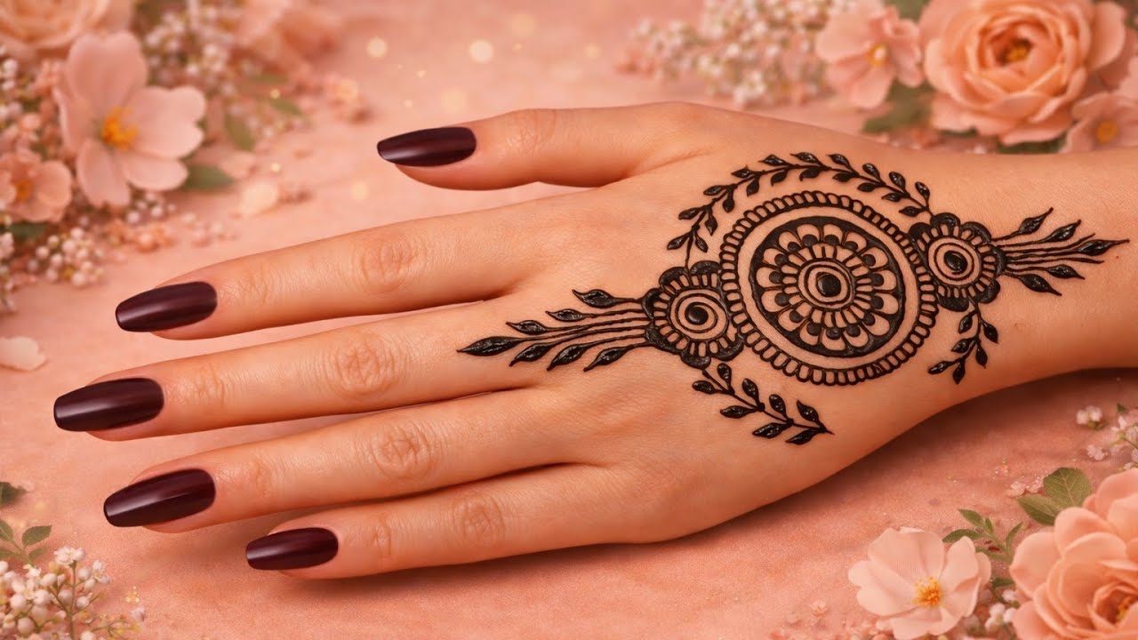 Simple & Unique Back Hand Mehndi Design | New Easy Mehndi Design 2026 | Mehndi Designs