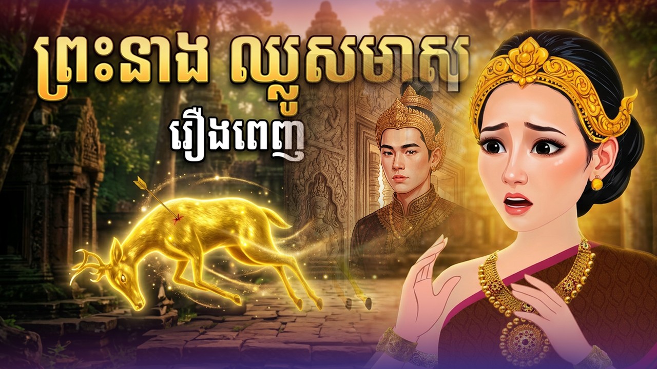 រឿង ព្រះនាងឈ្លូសមាស FULL | Molikaya​​ Tales