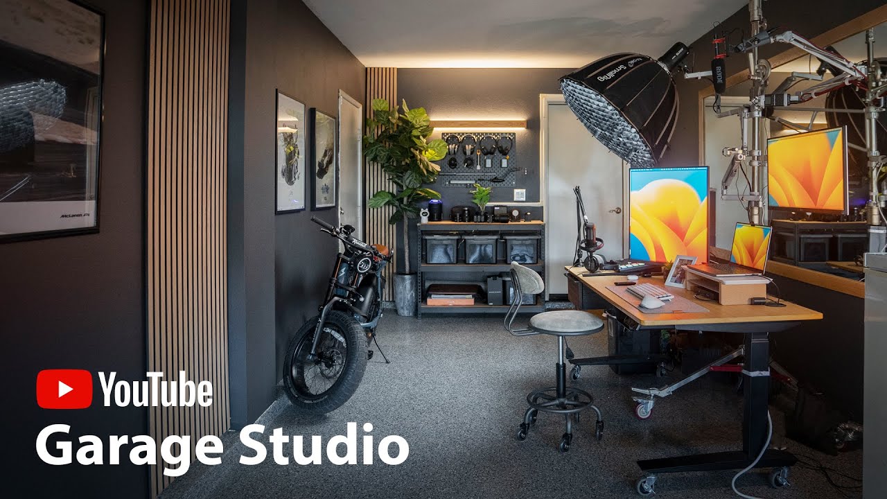 My YouTube Garage Studio Tour 2022
