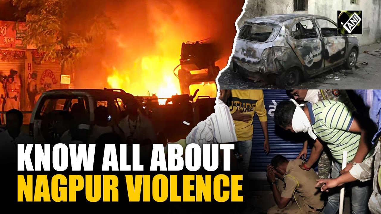 Shops vandalised, multiple vehicles charred,  Aurangzeb's grave row; Know all about Nagpur Violence