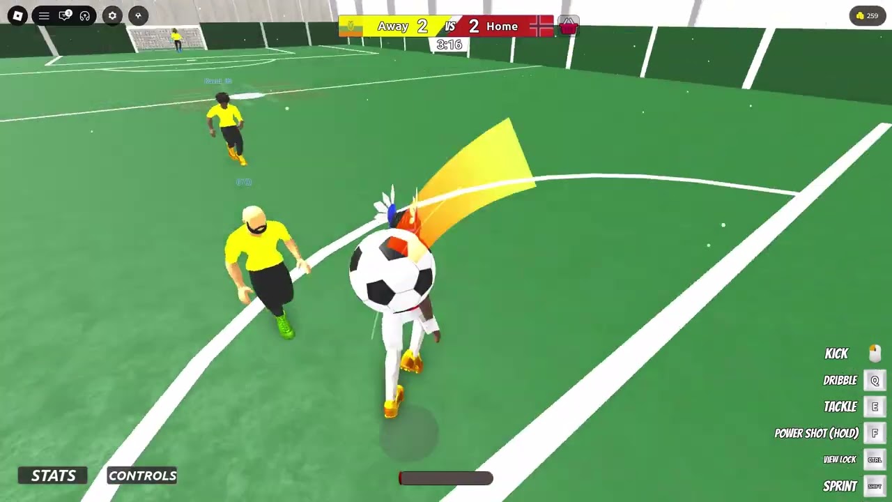 A 4v4 match in Realistic Street Soccer (RSS) | SCRLover