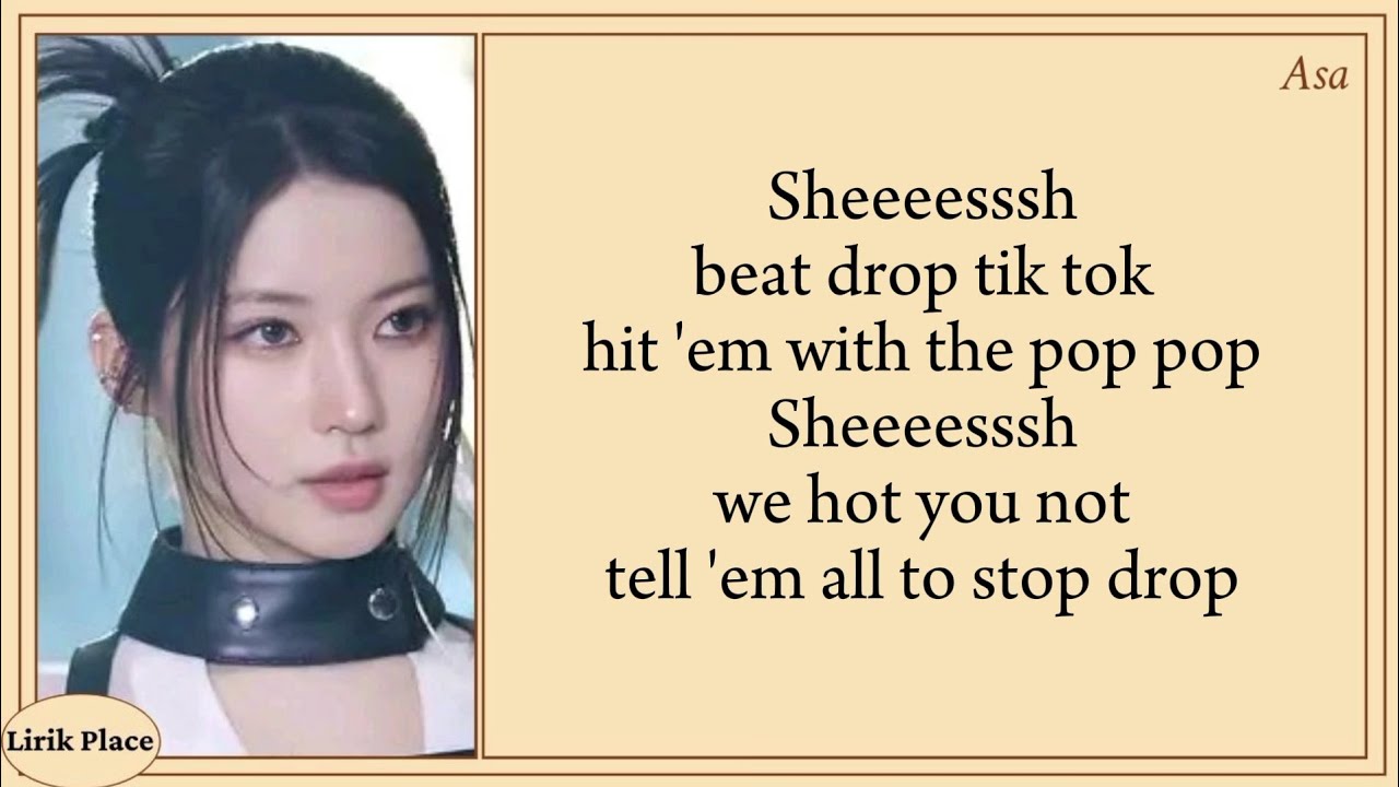BABYMONSTER 'SHEESH' (Original Rap Ver.) Easy Lyrics