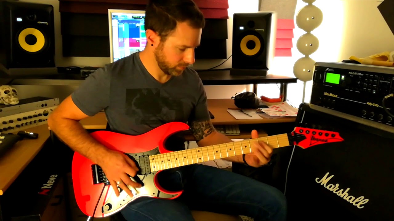 Joe Satriani - Crushing Day Solo Cover