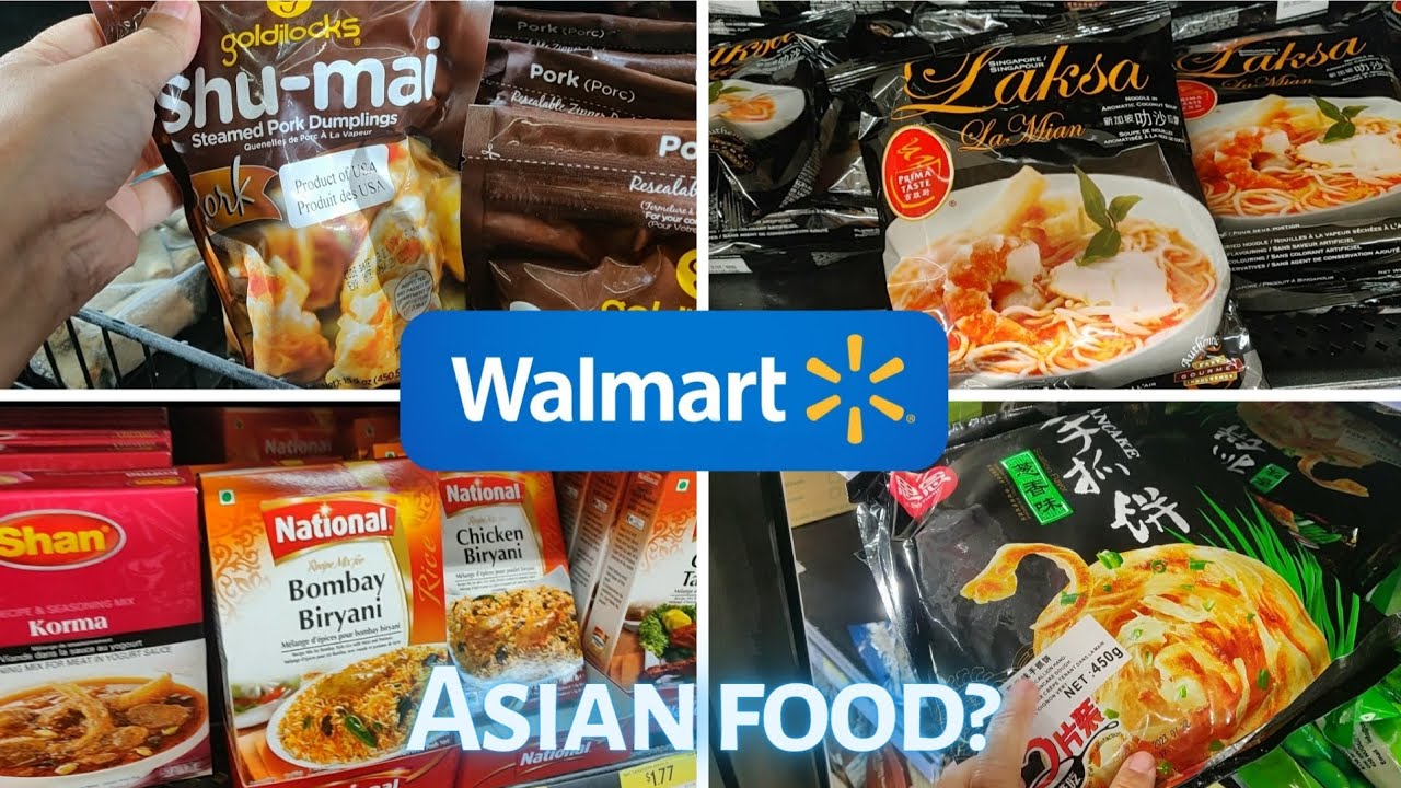 Walmart Grocery Shopping | Asian Chinese Foods in Canada