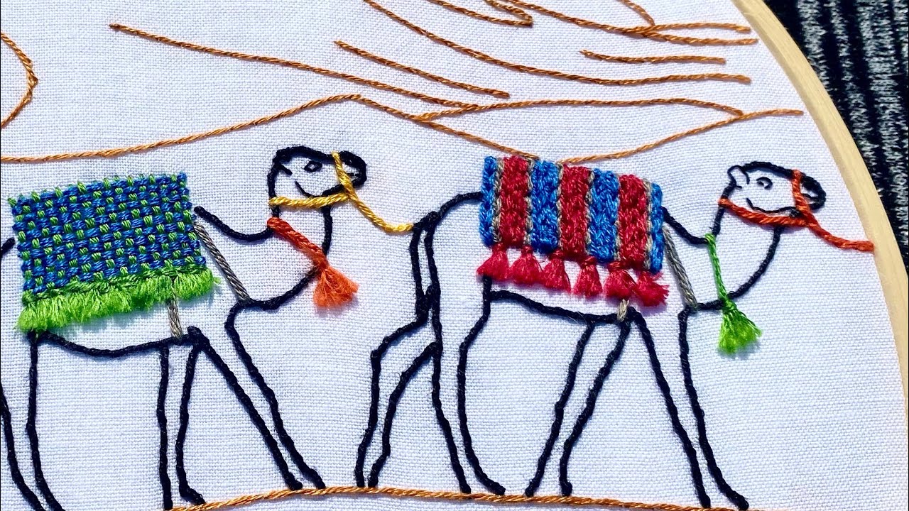 Tassel Stitch for Hand Embroidery