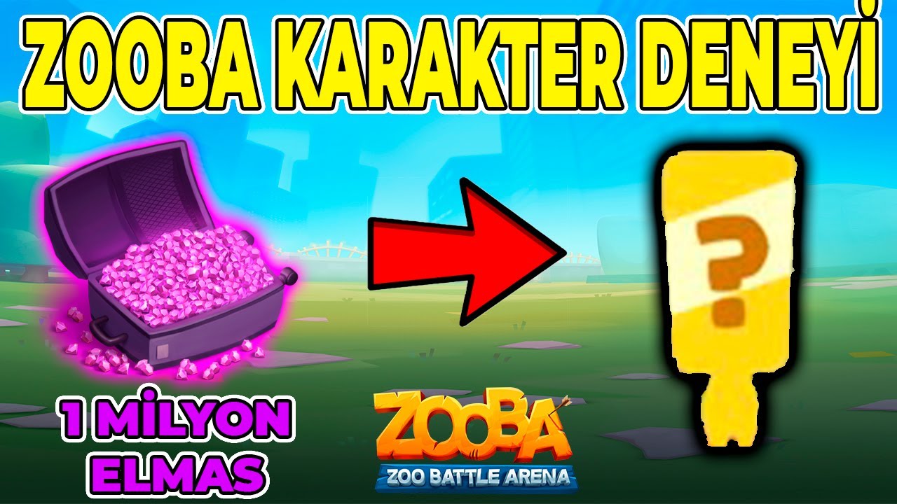 1 MİLYON ELMASA KAÇ KARAKTER ÇIKAR ? / Zooba