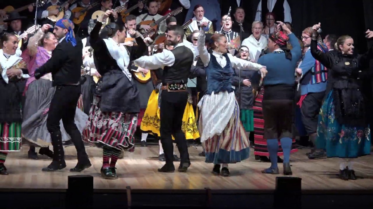 JOTA DE SAN CARLOS DEL VALLE  Gala XXII Jornadas Regionales de Folklore.  Daimiel  10-11-2019