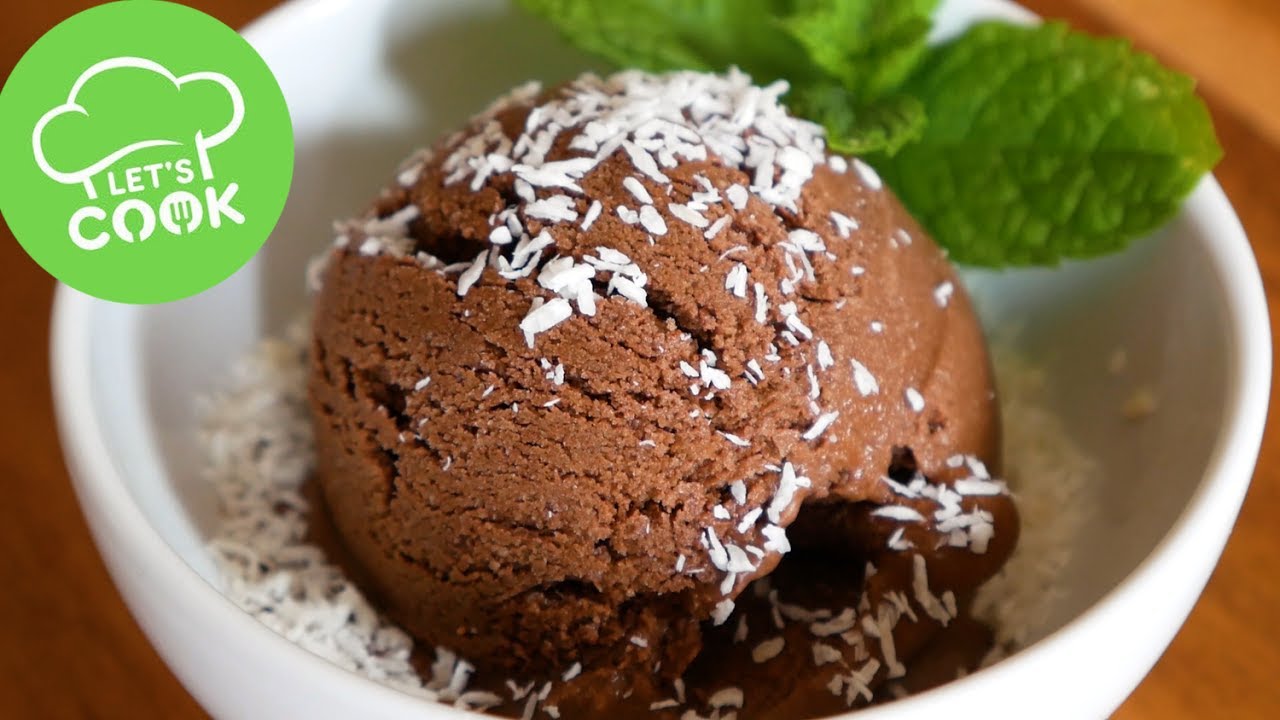Schokoeis selber machen ohne Sahne & ohne Eismaschine | vegan