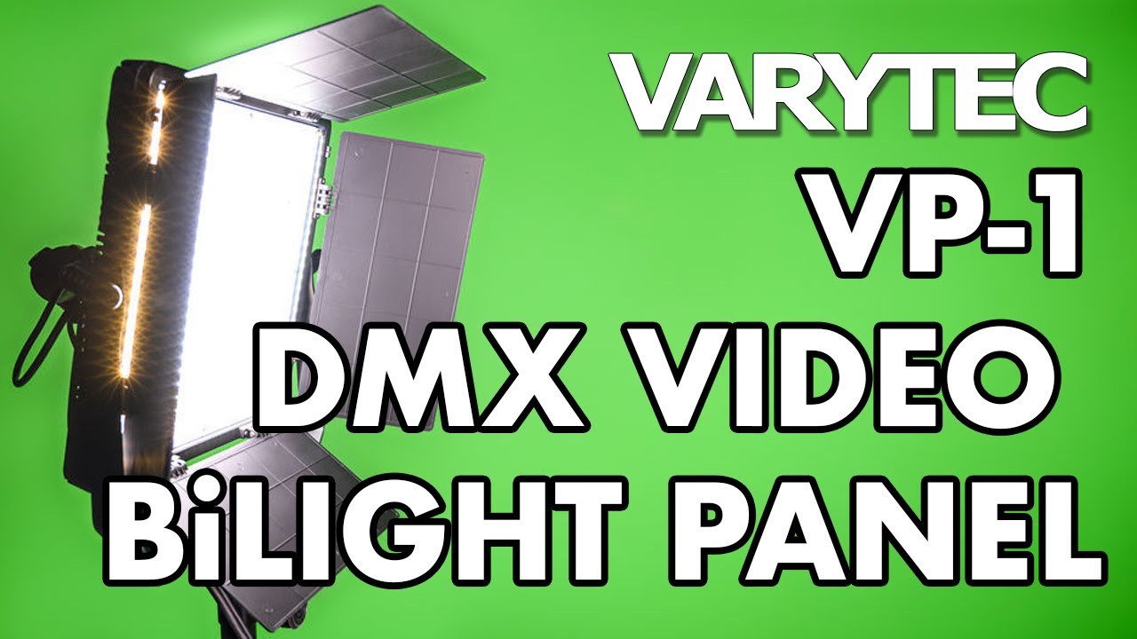 Varytec VP-1 DMX Video BiLight Panel: next level video lighting