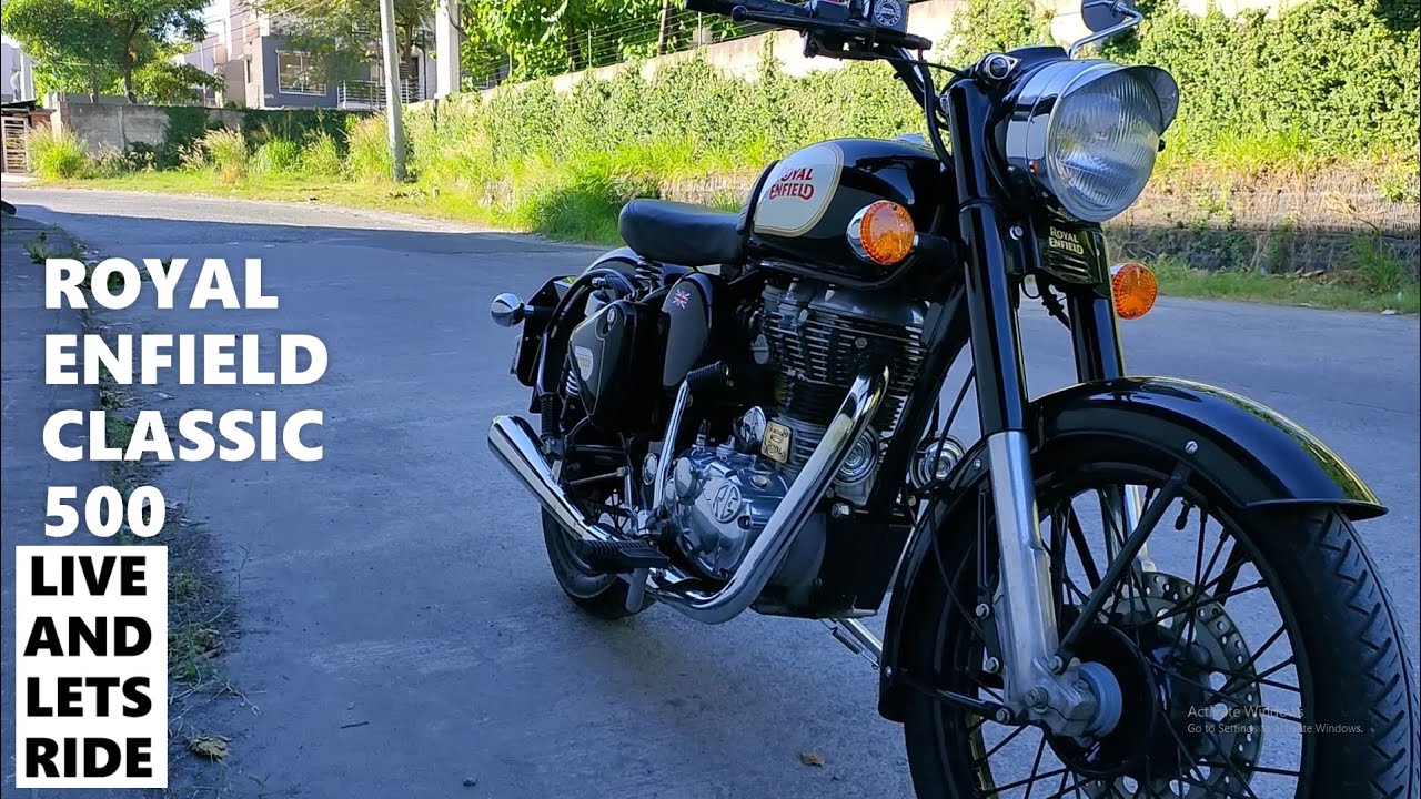 Обзор мотоцикла Royal Enfield Classic 500 на Филиппинах | Pure Motorcycling